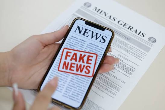 A imagem transmite não a fake news